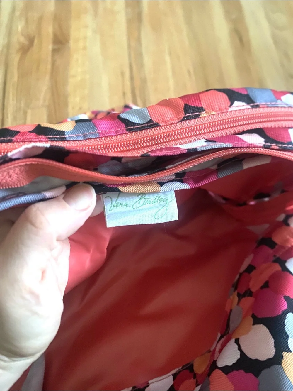 Vera Bradley Lighten Up Just Right Backpack Pixie Confetti Bag School Travel